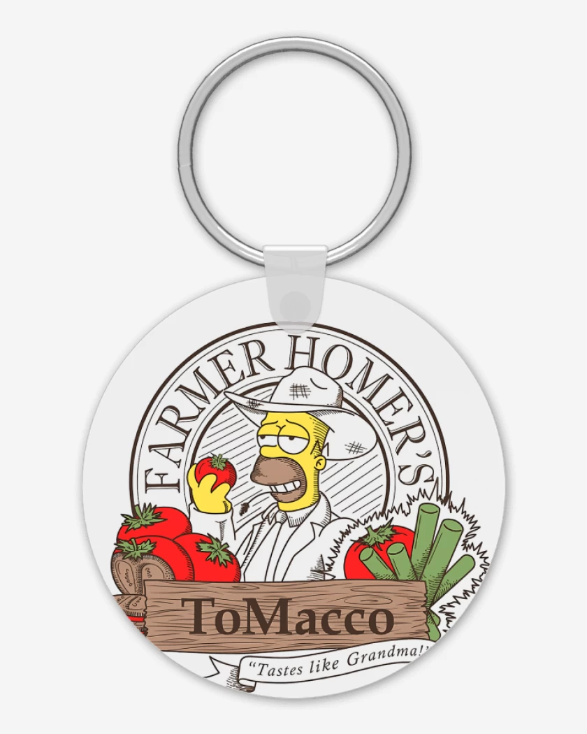 Llavero Blanco de ToMacco