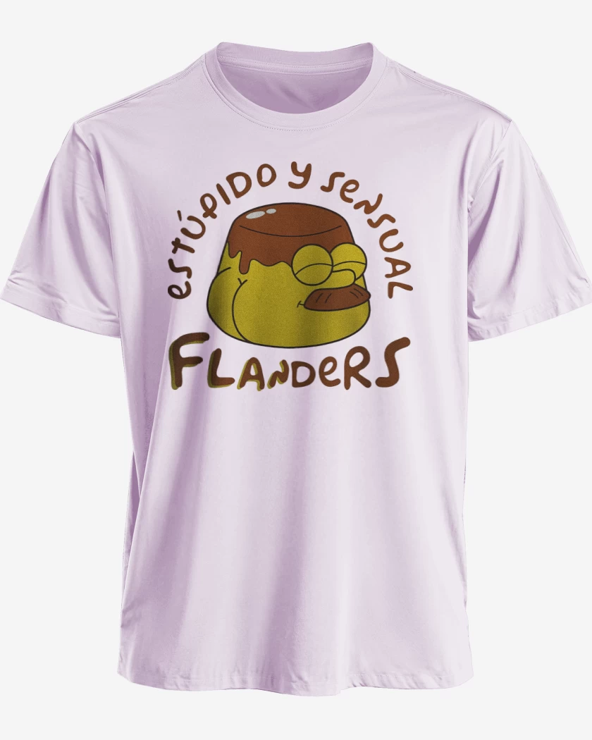 Polera Estúpido y Sensal Flanders