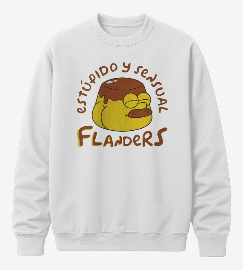 Poleron polo Estúpido y Sensal Flanders