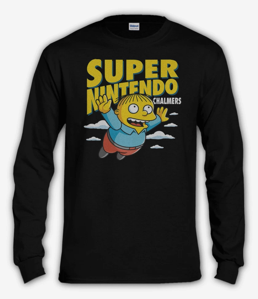 Polera manga larga Super Nintendo Chalmers