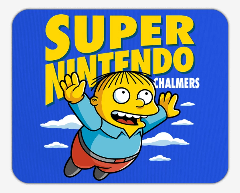 Mousepad Super Nintendo Chalmers