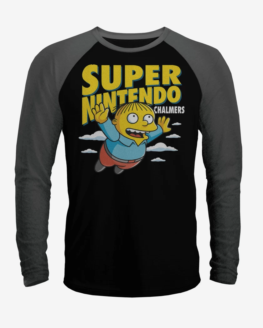 Polera Raglan Super Nintendo Chalmers