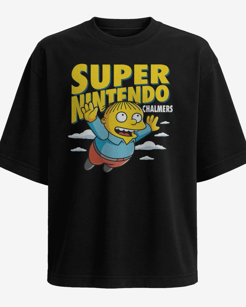 Polera Oversize Super Nintendo Chalmers