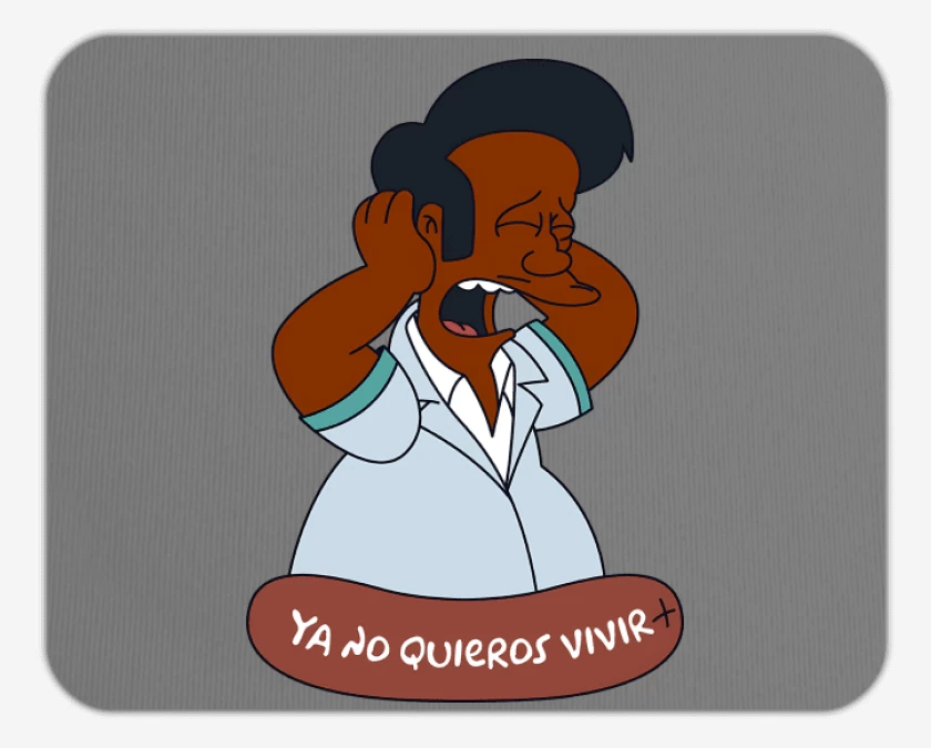 Mousepad Ya No Quieros Vivir