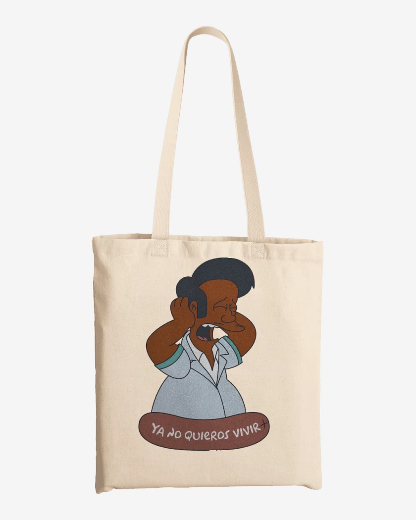 Totebag Ya No Quieros Vivir