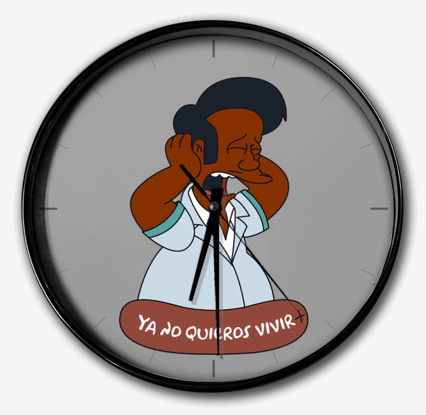 Reloj Gris Melange de Ya No Quieros Vivir