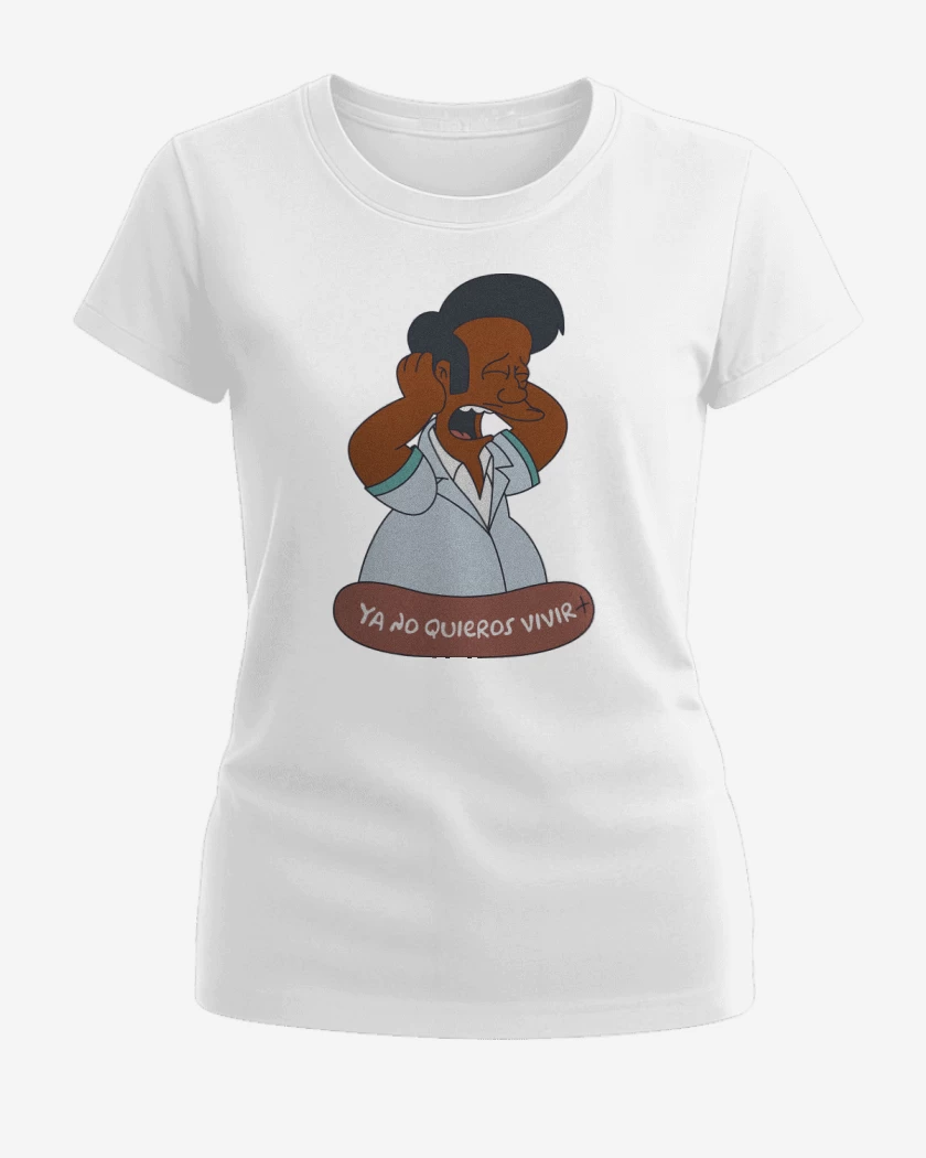 Polera de Mujer Ya No Quieros Vivir