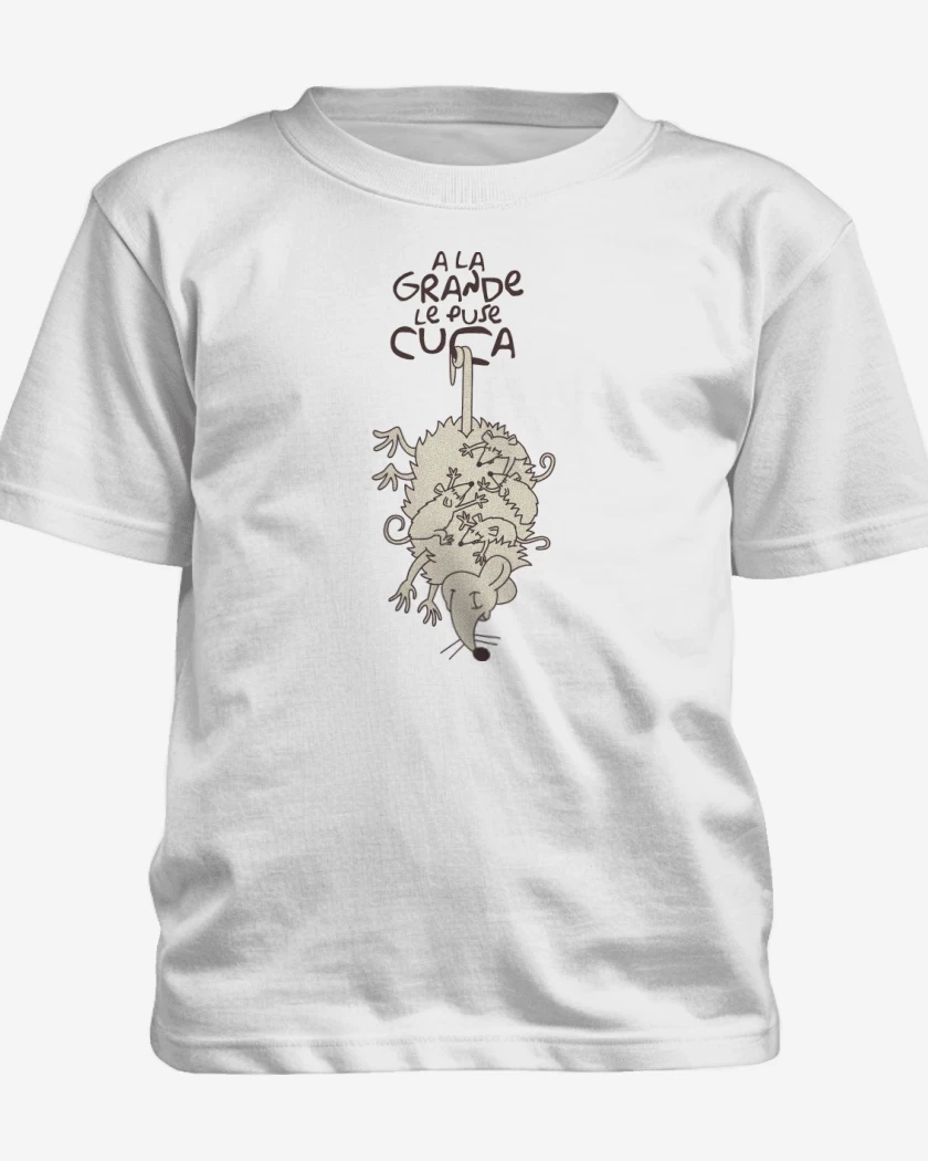 Polera de niño Blanco de Cuca
