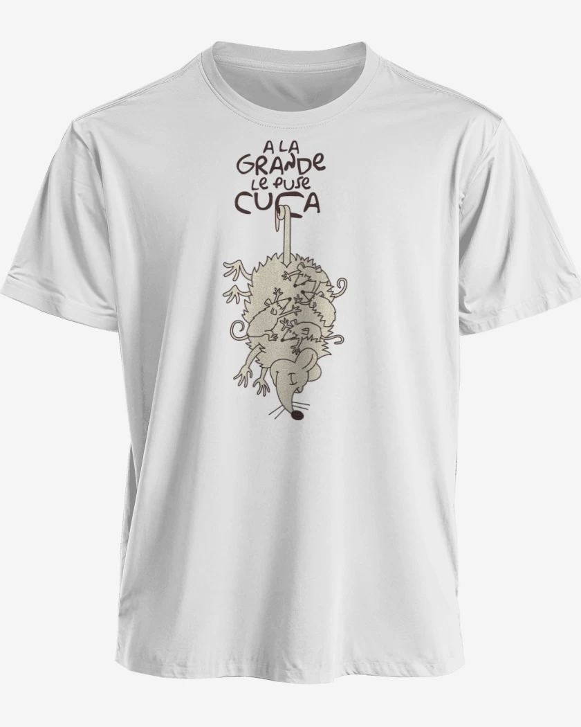 Polera premium Blanco de Cuca
