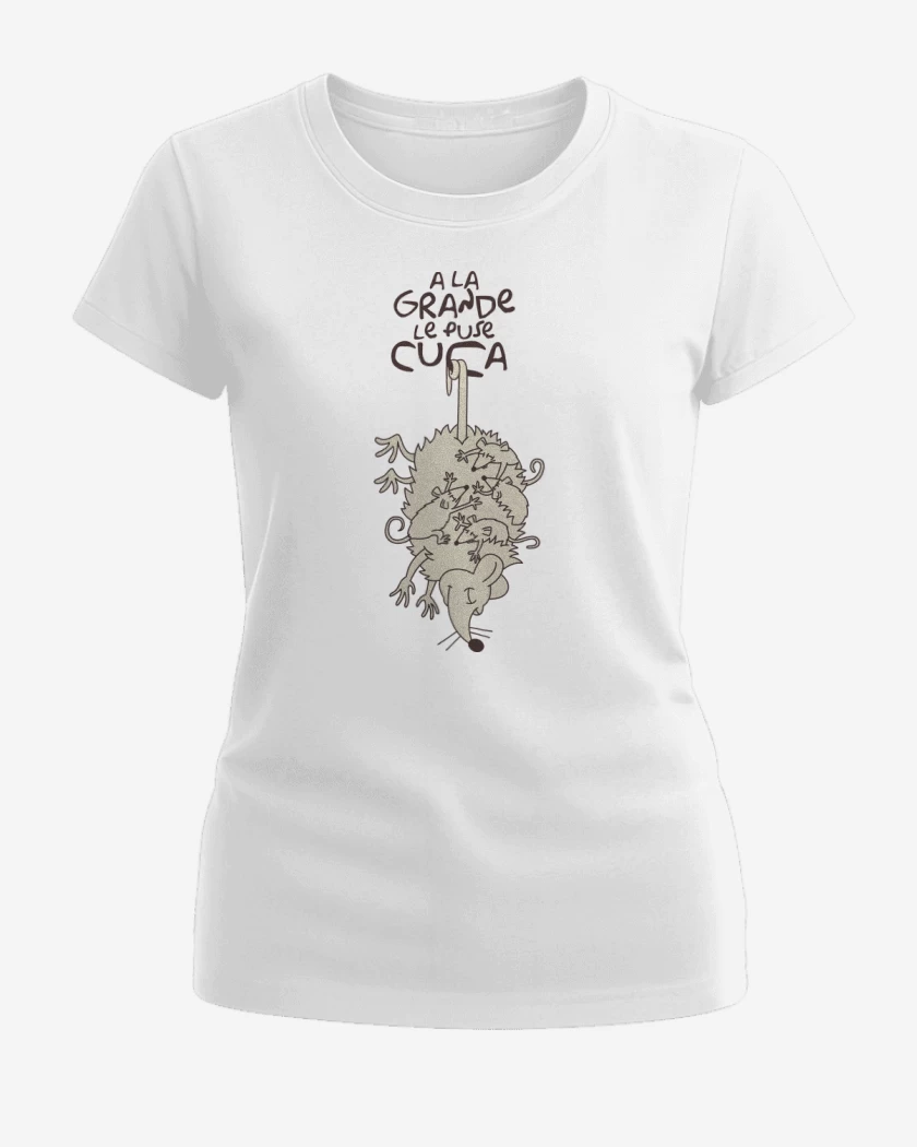 Polera de Mujer Blanco de Cuca