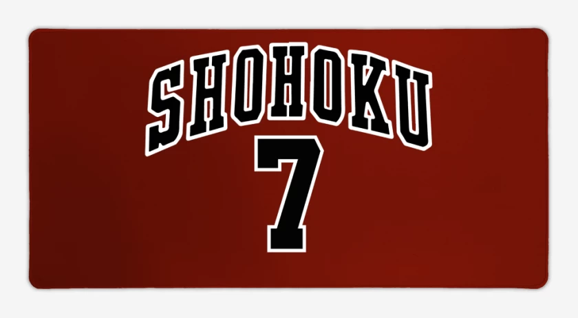 Mouse pad Gamer Rojo de Shohoku 7