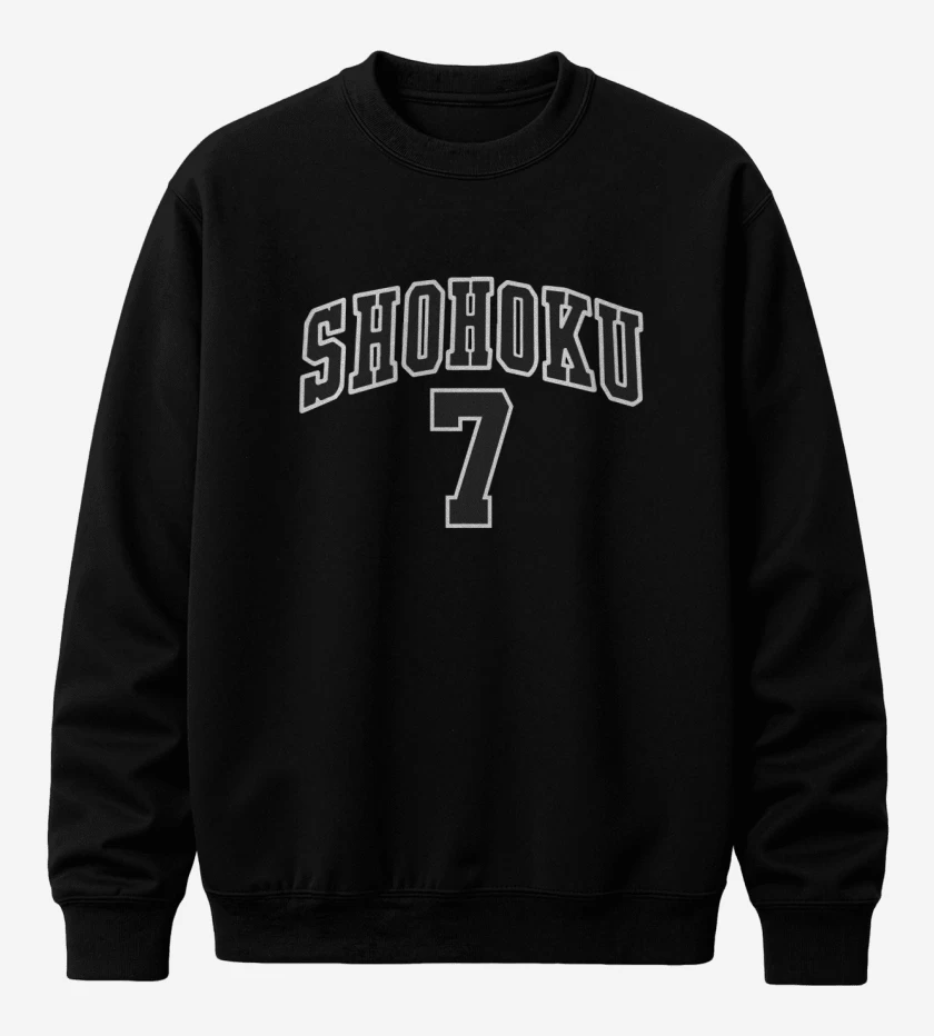 Poleron polo Negro de Shohoku 7
