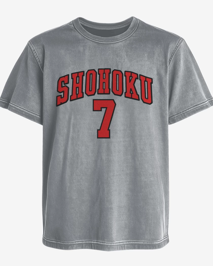 Polera desgastada Shohoku 7 Visita