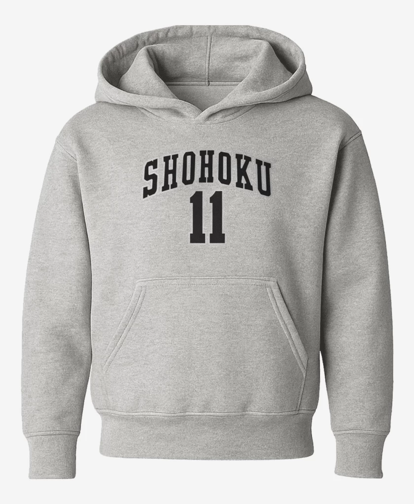 Poleron de niño Gris Melange de Shohoku 11