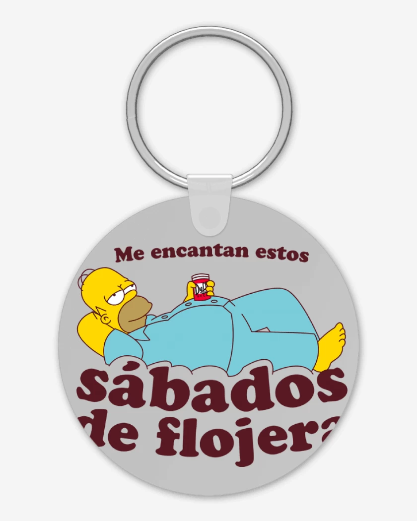 Llavero Sábados de Flojera