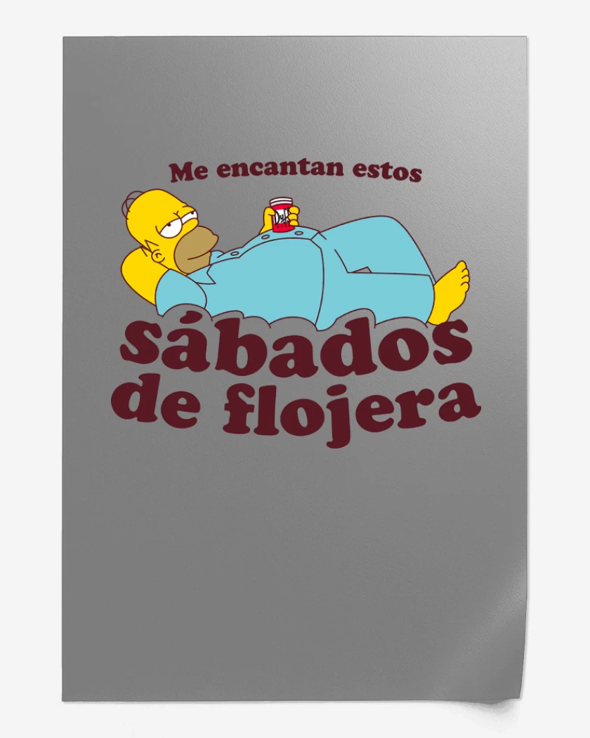 Print Sábados de Flojera