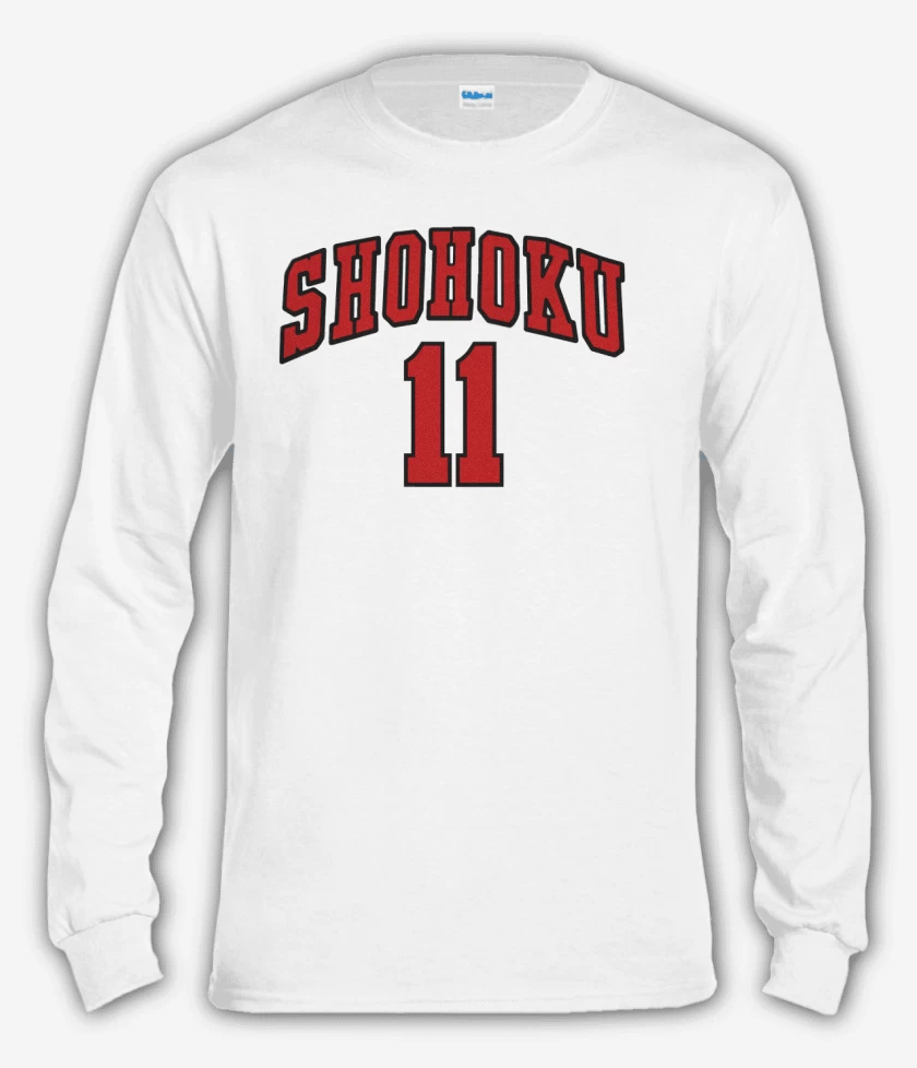 Polera manga larga Shohoku 11 Visita 