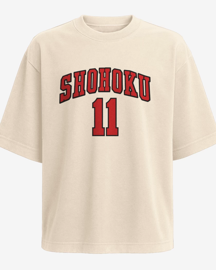 Polera Oversize Beige de Shohoku 11 Visita 