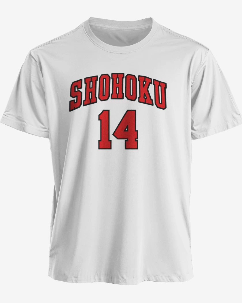 Polera premium Blanco de Shohoku 14 visita