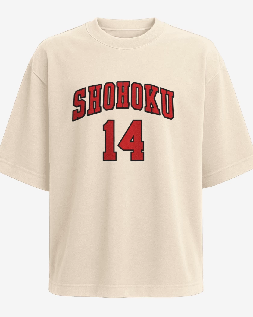 Polera Oversize Beige de Shohoku 14 visita
