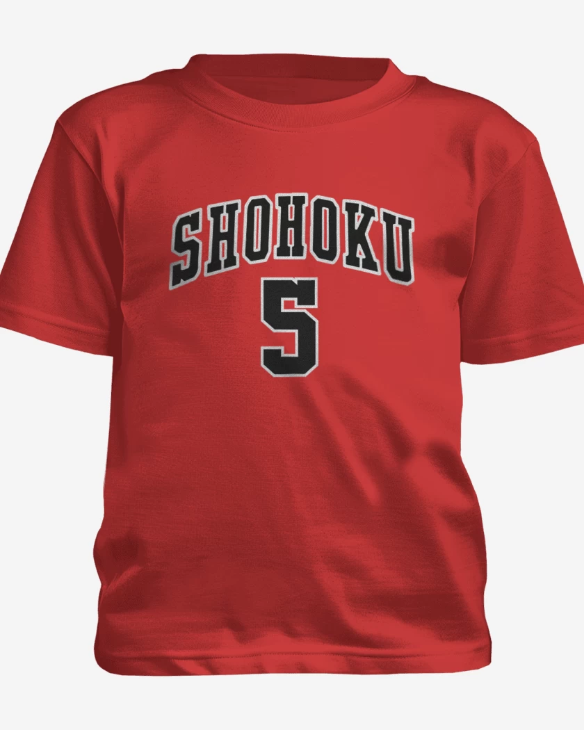Polera de niño Rojo de Shohoku 5