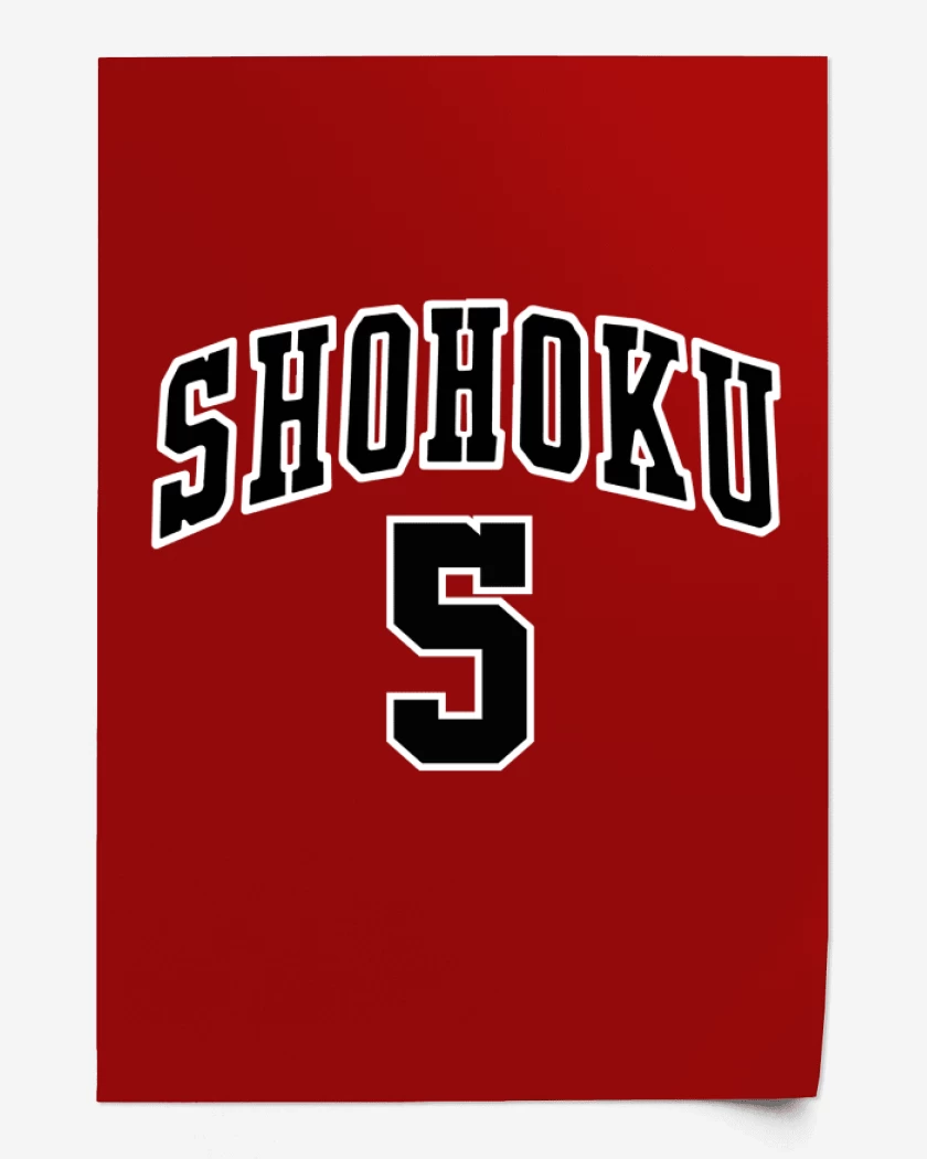 Print Rojo de Shohoku 5