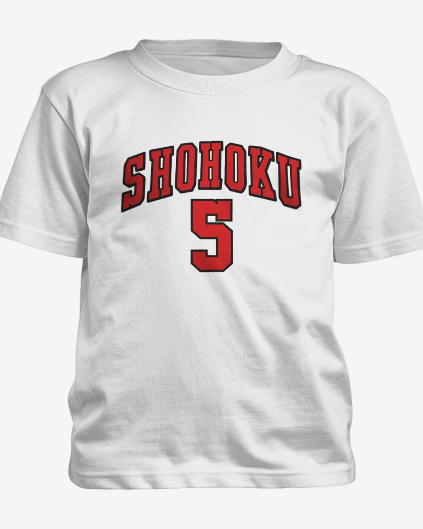 Polera de niño Blanco de Shohoku 5 visita