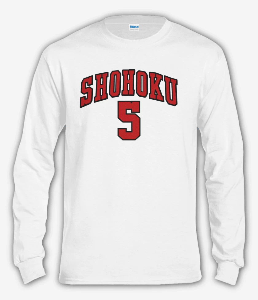 Polera manga larga Shohoku 5 visita