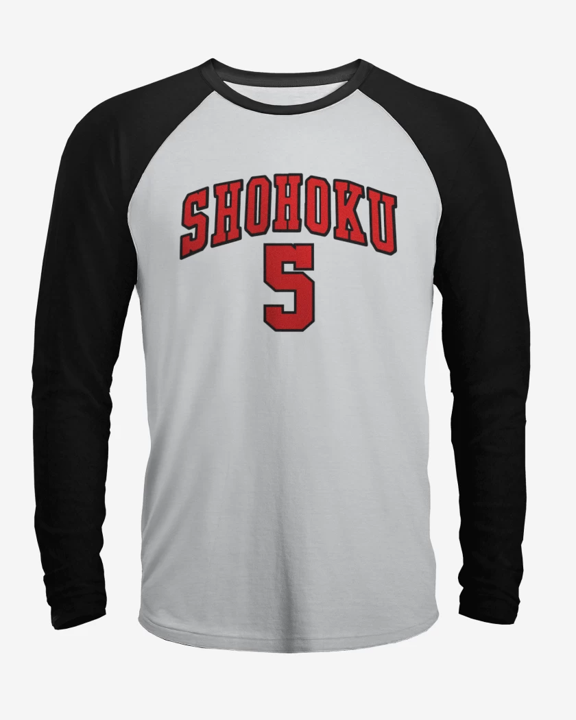 Polera Raglan Shohoku 5 visita