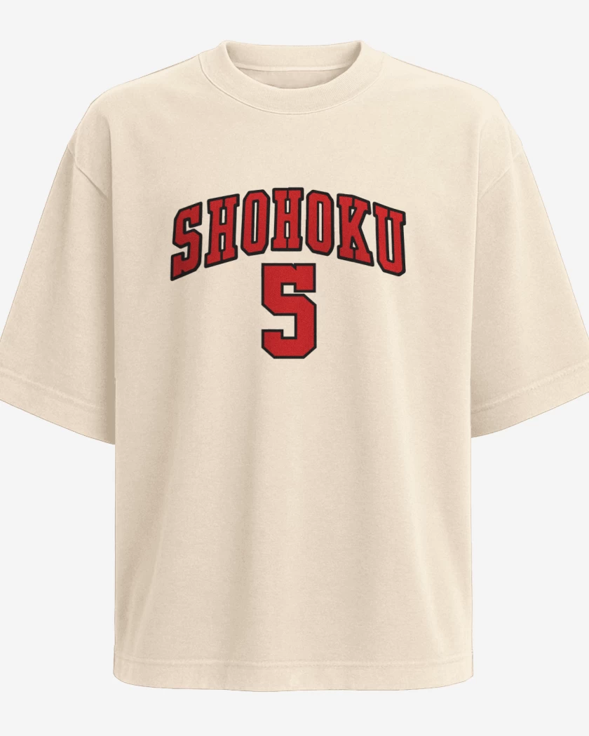 Polera Oversize Beige de Shohoku 5 visita