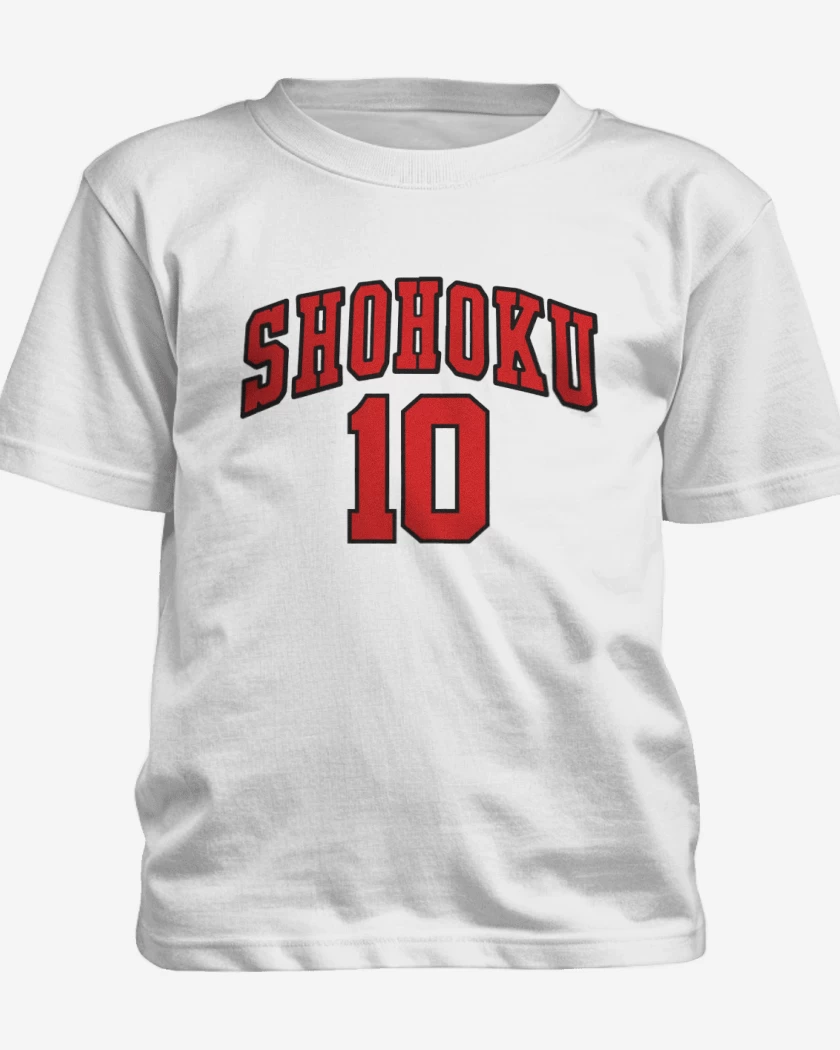 Polera de niño Blanco de Shohoku 10 visita