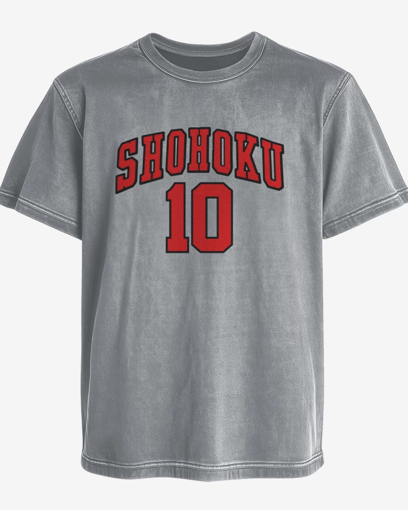 Polera desgastada Shohoku 10 visita
