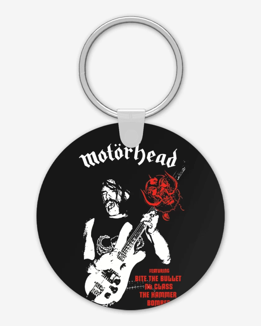 Llavero Negro de Motorhead lemmy