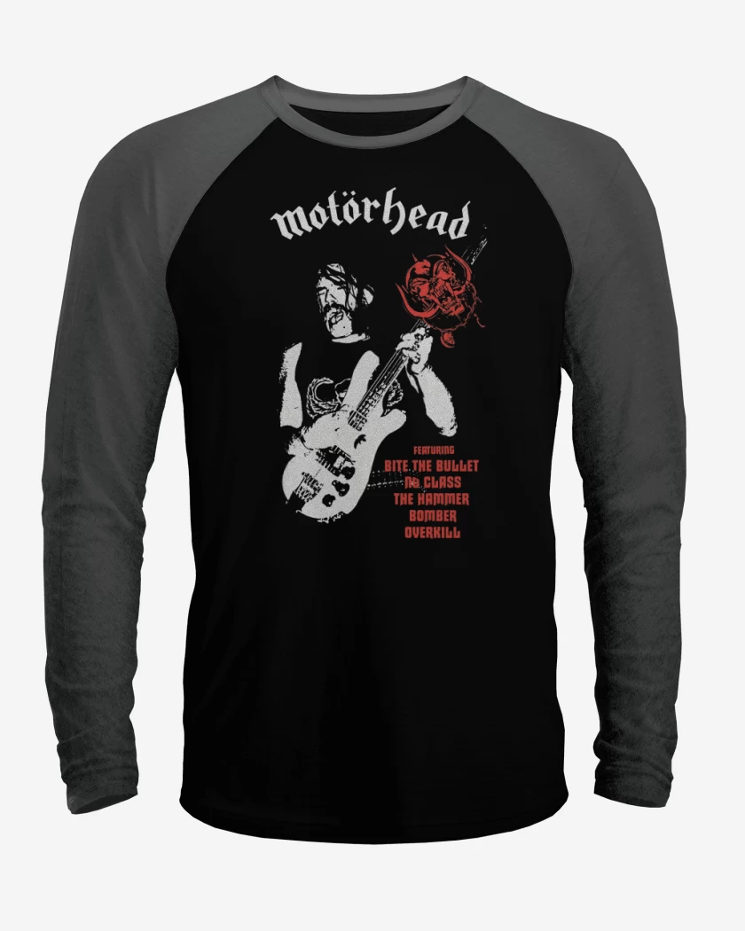 Polera Raglan Motorhead lemmy