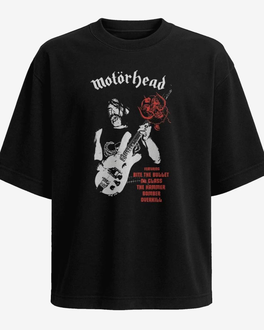 Polera Oversize Motorhead lemmy