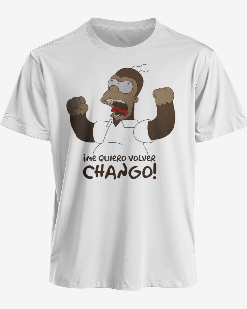 Polera Me Quiero Volver Chango