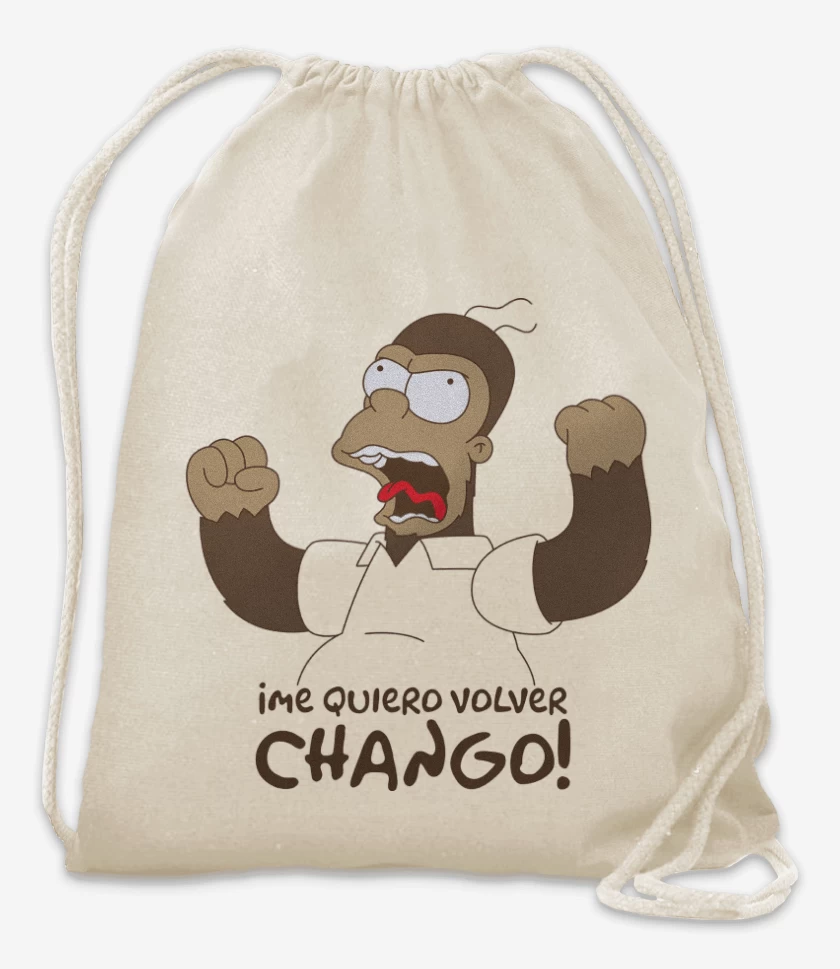 Mochila Me Quiero Volver Chango
