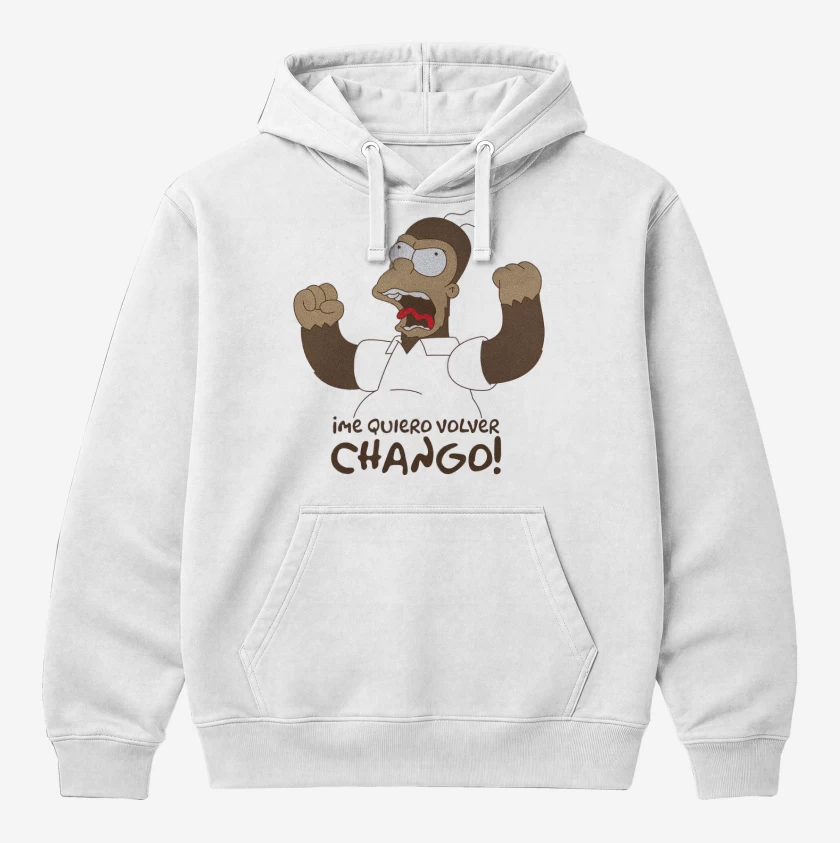 Polerón Canguro Me Quiero Volver Chango