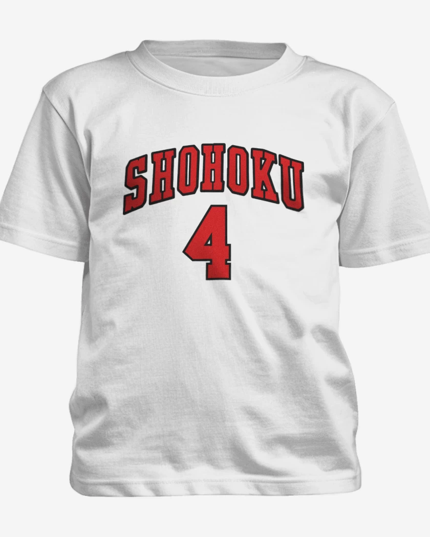 Polera de niño Blanco de Shohoku 4 visita