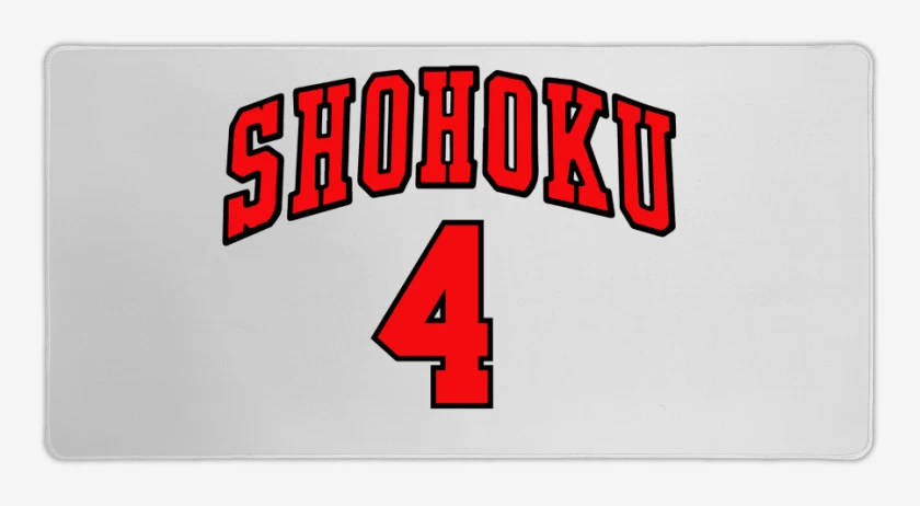 Mouse pad Gamer Blanco de Shohoku 4 visita
