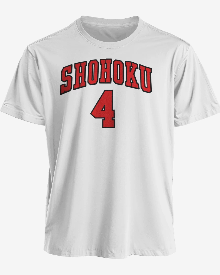Polera premium Blanco de Shohoku 4 visita