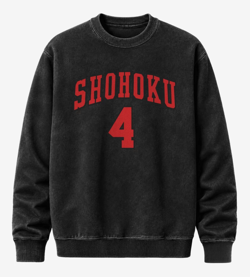 Poleron Polo Acid Wash Negro de Shohoku 4 visita