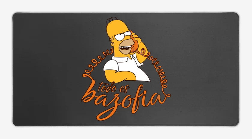 Mouse pad Gamer Carbon de Todo es Bazofia