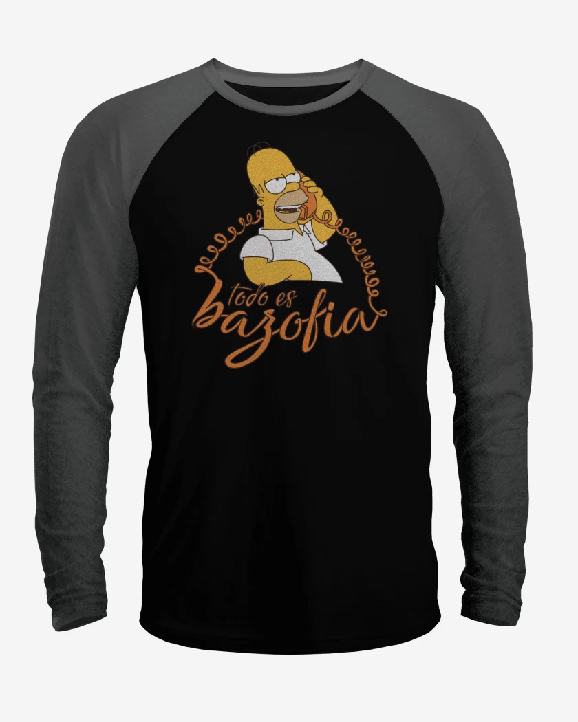 Polera Raglan Todo es Bazofia