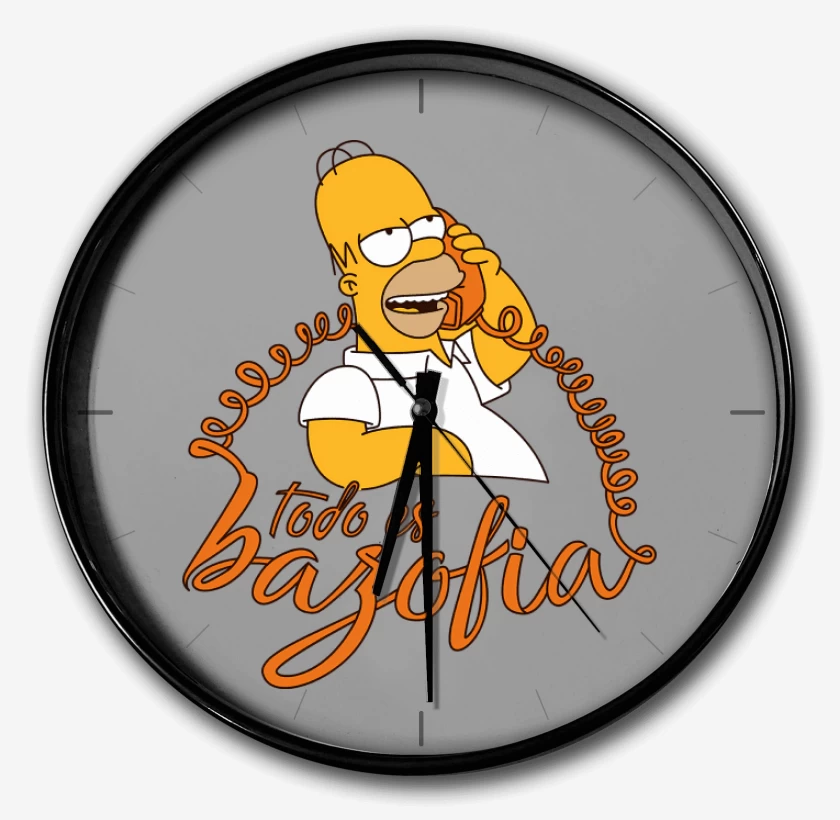 Reloj Gris Melange de Todo es Bazofia