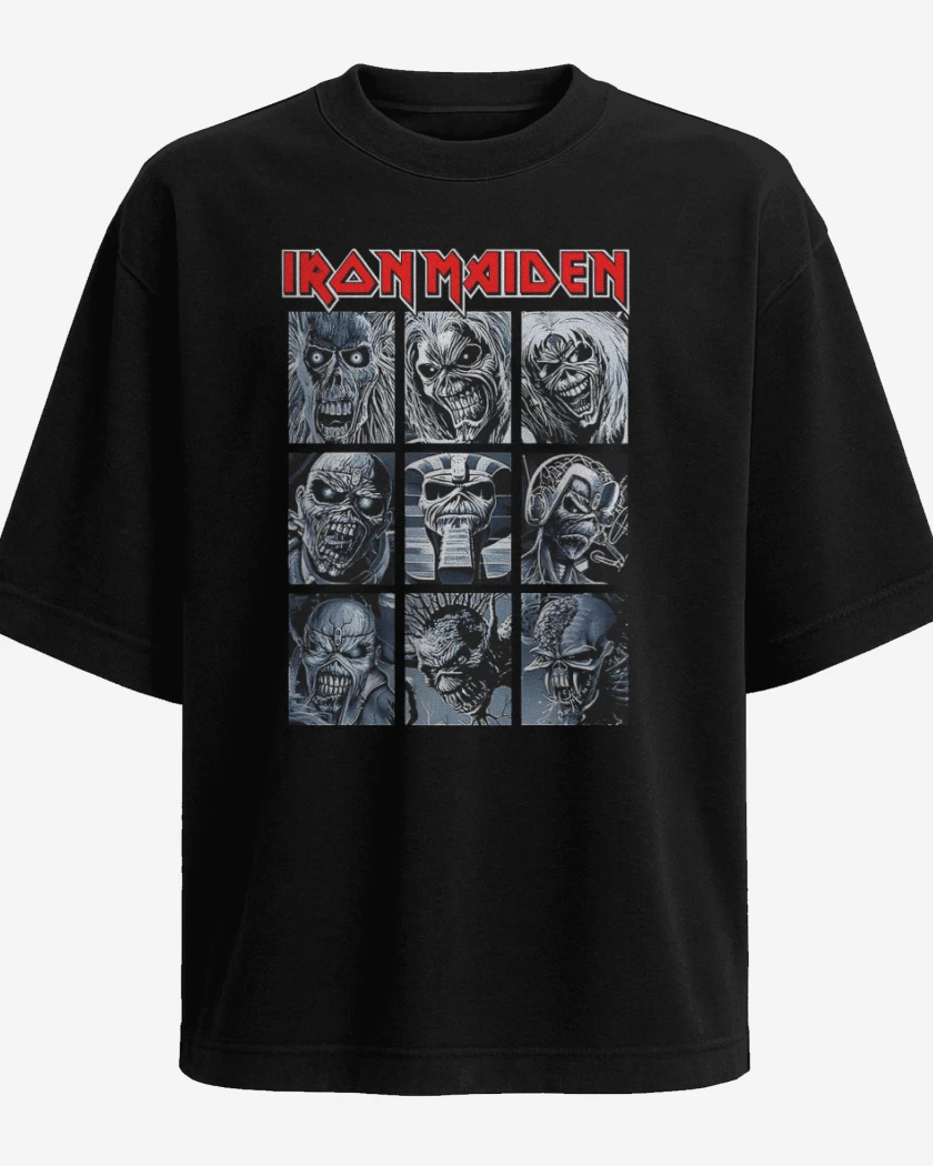 Polera Oversize Iron Maiden Eddies