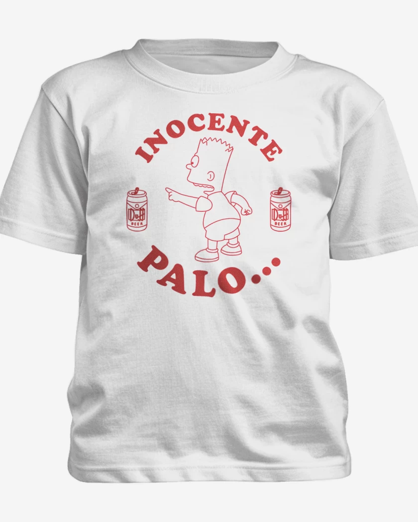 Polera de niño Blanco de Inocente Palo...