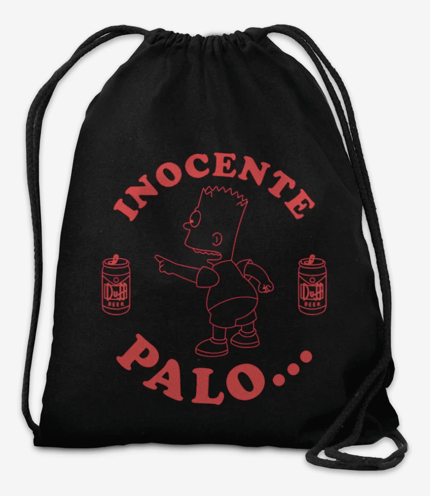 Mochila Negro de Inocente Palo...