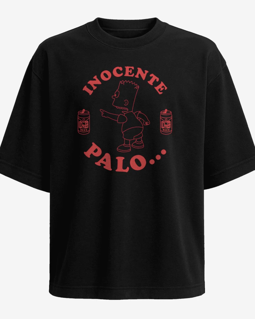 Polera Oversize Inocente Palo...