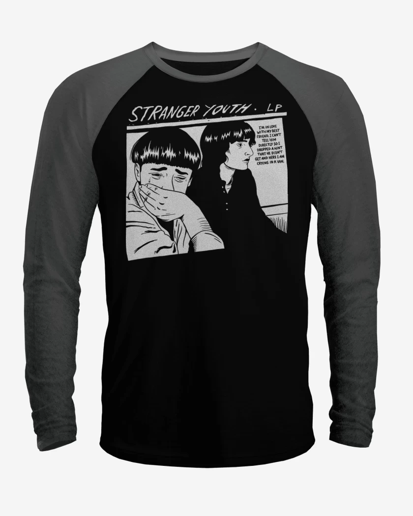 Polera Raglan Stranger Youth